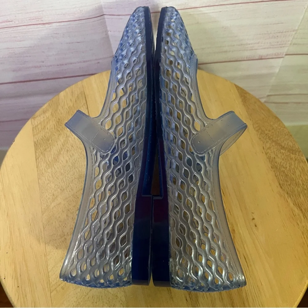 Sam Edelman Michaela Soft Blue Jelly Mary Jane Flat‎ Size 8 - Picture 7 of 10